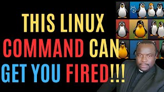 Warning This Linux Command Can Get You Fired [upl. by Agathy677]