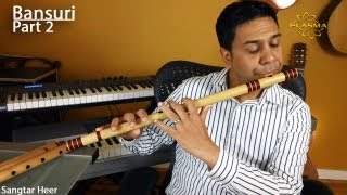 Learn to Play Bansuri  Part 2  Holding and Producing Sound [upl. by Areid919]