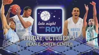 UNC Mens Basketball Late Night with Roy  Friday October 3 [upl. by Sandra]