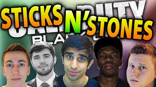 CoD Black Ops 2 Wager Match 8 with Vikkstar CoD Sticks amp Stones [upl. by Natanoj976]