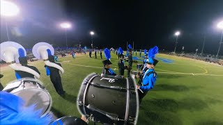 CCHS Marching Band Lady Gaga  Bass POV [upl. by Kciredec]