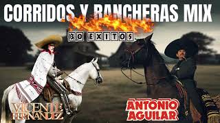 Antonio Aguilar y Vicente Fernández Exitos  Corridos De Caballos Famosos  Rancheras y Corridos [upl. by Viv]