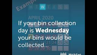 Bin Calendar explainer [upl. by Nortyad]