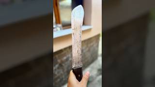 Polishing and sharpening a rusty machete tsprof ko3 pro hunter fixed angle sharpening sistem [upl. by Ludba]