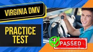 Virginia DMV Written Test 2024 50 MUST KNOW Questions with Answer Explanations [upl. by Nahgam118]