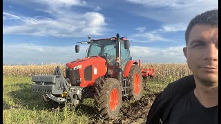 Testăm KUBOTA la scarificat MaschioPinocchio 2507 [upl. by Enajaras]