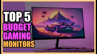 ✅5 BEST Budget Gaming Monitor for Gamers in 2024 [upl. by Braasch]