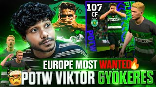 UNBELIEVABLE POTW GYÖKERES PERFORMANCE 🤯 CRAZY BANGERS 🚀 efootball [upl. by Aidin]