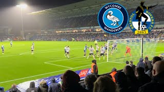 WHAT A START TO THE NEW YEAR Wycombe Wanderers vs Bristol Rovers vlog [upl. by Kosiur]