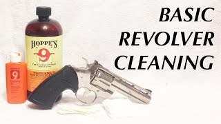 Basic Revolver Cleaning [upl. by Aydne]