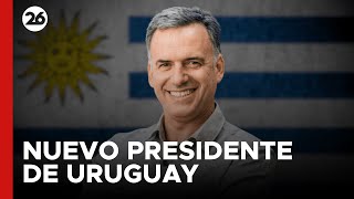 URUGUAY  Yamandú Orsi es el nuevo presidente [upl. by Plank]