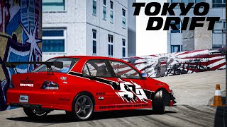 The Iconic Evo 9 Tokyo Drift  Assetto Corsa [upl. by Aelegna]