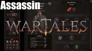 WARTALES Assassin Class Build [upl. by Whitehouse364]