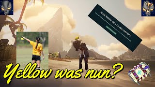 Wie du dich bei einem Yellow richtig verhällst  Sea of Thieves Allgemein [upl. by Odab321]