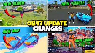 Top New Changes in OB47 Update🥳🤯  free fire new event  Ff New Event  Upcoming events in free fire [upl. by Conni]