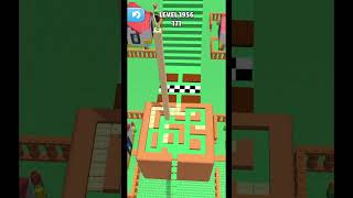 Gameplay top mobile games Relaxing n satisfying game iOSANDROID Stacky Dash shorts Level 1956 [upl. by Pomeroy712]