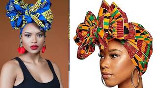 DIY Ready to wear Turban Headwrap  Bandless Ankara Headwrap [upl. by Gebhardt]