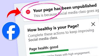 How to appeal amp Solve Your Page has been unpublished on Facebook [upl. by Ynnavoig]