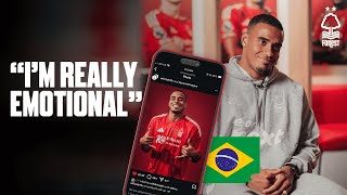 quotMy Heart Is RACINGquot 🥹  Murillos Surprise Brazil Messages 🇧🇷 [upl. by Nageem]