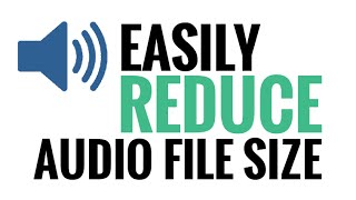 How To Easily Reduce Audio File Size On A Mac  iTunes [upl. by Stroud800]