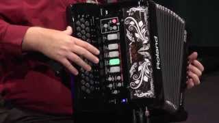 Roland FR18 Diatonic VAccordion Overview  Full Compass [upl. by Eikcid21]