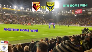 Watford vs Oxford Vlog We keep winning at home and we’re back in the play offs [upl. by Alvar827]