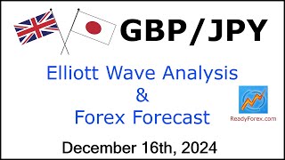 GBP JPY Elliott Wave Analysis  Forex Forecast  December 16 2024  GBPJPY Analysis Today [upl. by Aeriel756]