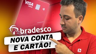 BRADESCO INOVA E LANÇA NOVA CONTA E NOVO CARTÃO DE CRÉDITO CONTA PRINCIPAL E CARTÃO VISA INFINITE [upl. by Aurora]