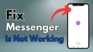 How to Fix Messenger is Not Working  messenger not working error problem solved [upl. by Ellinej]