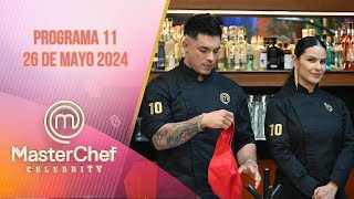 Programa 11 ¡Los 10 mejores  26 de mayo 2024  MasterChef Celebrity 2024 [upl. by Lizned]