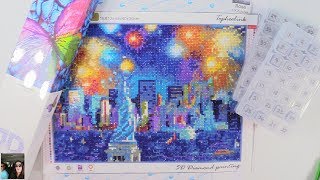 5D DIY Diamond Painting  What Is It  Completed Works  Tips  PaulAndShannonsLife [upl. by Bosson]