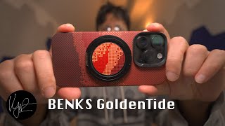 Benks Golden Tide Kevlar Case for iPhone 16 Pro [upl. by Susann]