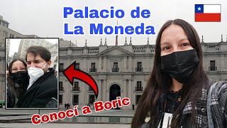 ENTRÉ al PALACIO de LA MONEDA  CONOCÍ A BORIC 🇨🇱  Extranjera en Chile [upl. by Catie]