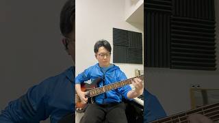 Get On The FloorMichael JacksonBass Cover shorts [upl. by Amalea634]