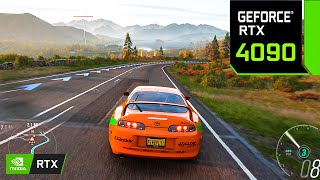 Forza Horizon 4  RTX 4090 24GB  8K Maximum Settings [upl. by Caprice]