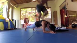 MMA Bodyweight Partner Workout  Plank Jump Sprawl [upl. by Jacqueline]