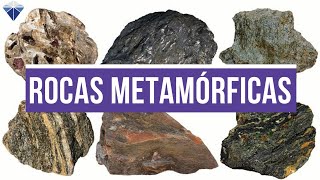 Rocas Metamórficas Características y Ejemplos Minerales [upl. by Deidre926]