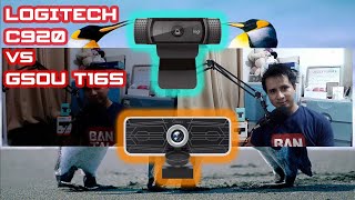 Logitech C920 vs Gsou T16s  Camera and Mic Testing [upl. by Victorie]