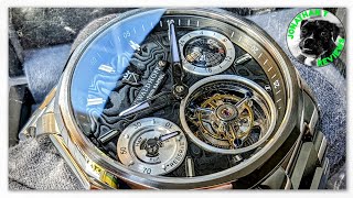 Damascus meets Tourbillon Waldhoff Continental Review [upl. by Nosirb211]