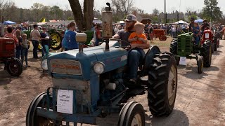 A Wonderful Classic Tractor Parade from the Amazing Southern Farm Days [upl. by Theodora]