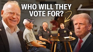 We Put Tim Walz In a Room With Undecided Voters Can He Win Them Over [upl. by Donielle]