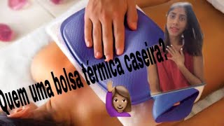 DIY Como Fazer bolsa térmica caseira [upl. by Alfi]