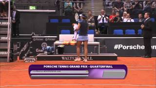 Night Session 26 April 2013  Porsche Tennis Grand Prix 2013 [upl. by Laleb375]