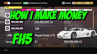 Forza Horizon 5 The fastest money method  make credits in the AUCTION HOUSE plus Legendary tuner [upl. by Notnek]