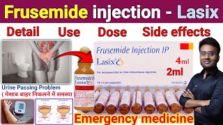 High Blood Pressure  Lasix injection uses  Frusemide injection Uses  Emergency injection lasix [upl. by Ola]