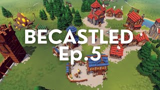 ►Becastled◄ New Strategy Building Game Becastled First Impression  Ep 5 [upl. by Shaylyn816]