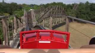 Coastersaurus POV at Legoland Florida featuring new themed trains [upl. by Eerised]