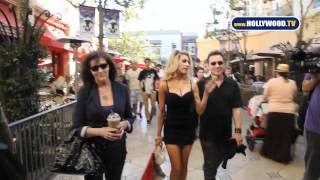 Courtney Stodden wears very little while shopping at The Grove [upl. by Fein]