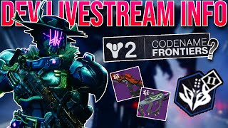 Destiny 2 Revenant Act 2 Dev livestream Info Twitch Drops And What I Hope To See During The Stream [upl. by Rusty]