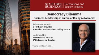 Democracy Dilemma Business Leadership in an Era of Rising Autocracies [upl. by Nemad]